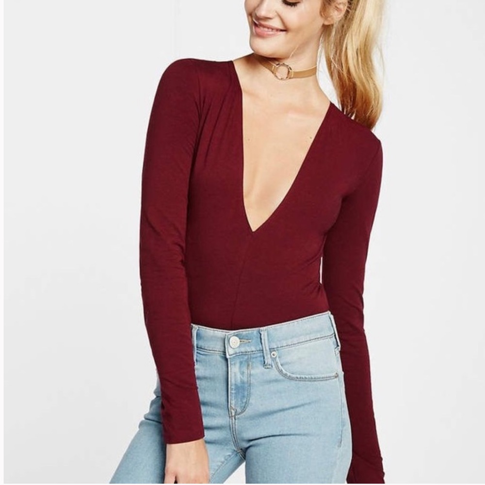 Express | One Eleven Deep V Bodysuit